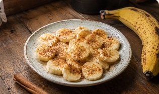 Banana com canela, receita de antigamente